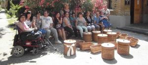Lee más sobre el artículo Proyecto de colaboración con ASPACE-HUESCA a través de sus charlas y cursos de cestería